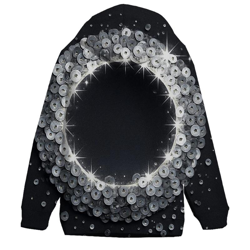 Sequin Eclipse Cascade hoodie trends