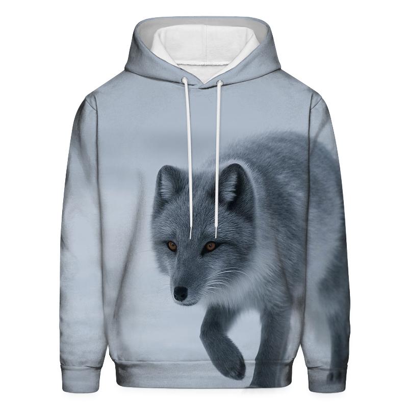 Frost Pause Arctic Fox hoodies fashion