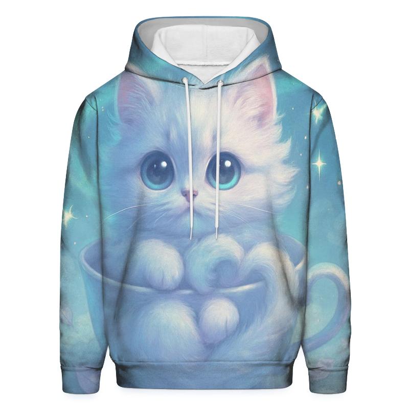 Aurora Teacup Kitten Dreamscape hoodies fashion