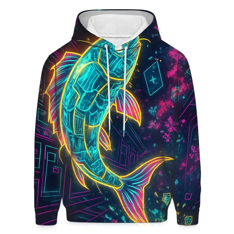 Quantum Koi Arcade hoodie styles