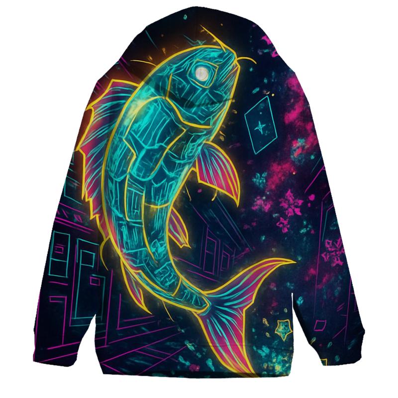 Quantum Koi Arcade hoodie styles