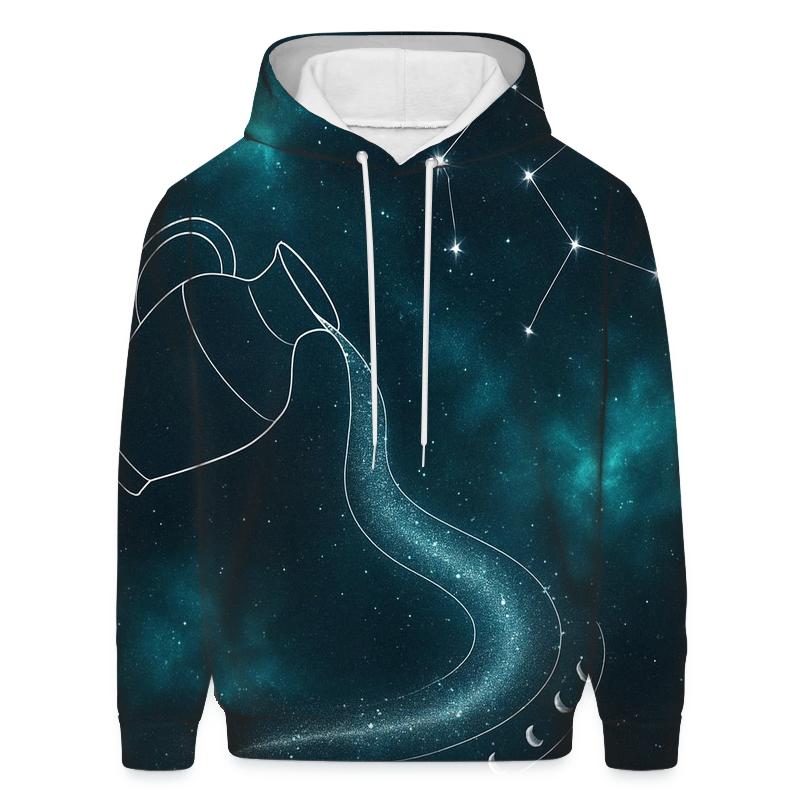 Aquarius Water Bearer Nebula Vessel custom hoodies