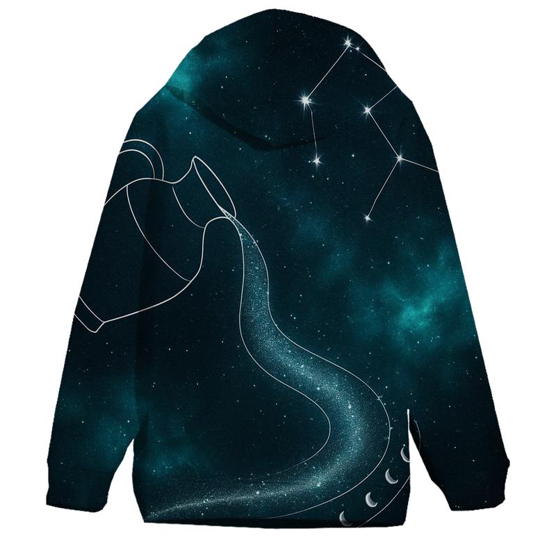 Aquarius Water Bearer Nebula Vessel custom hoodies