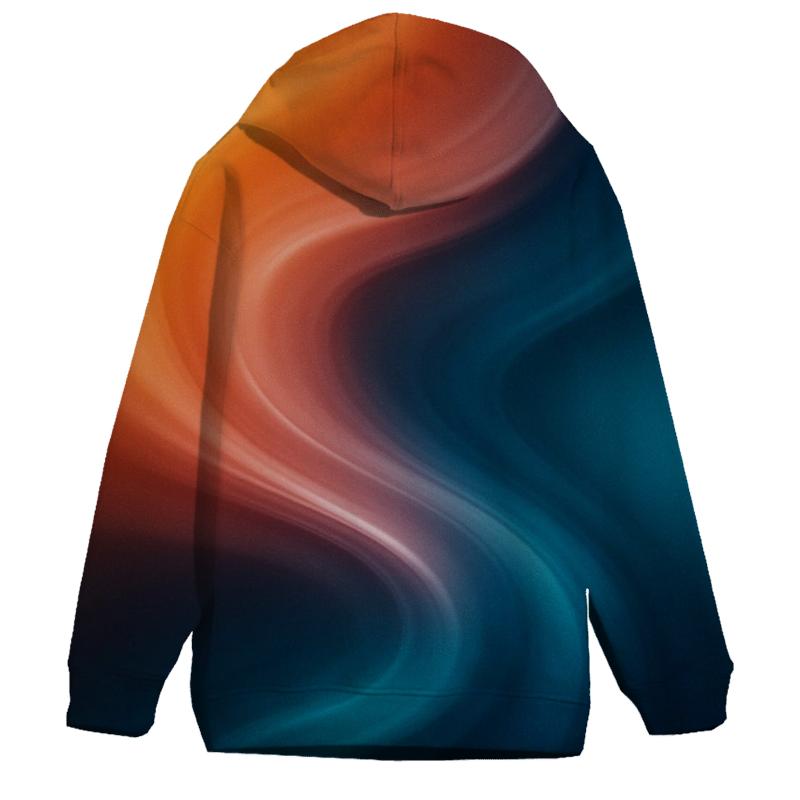 Molten Glass Drift Gradient pullover hoodies