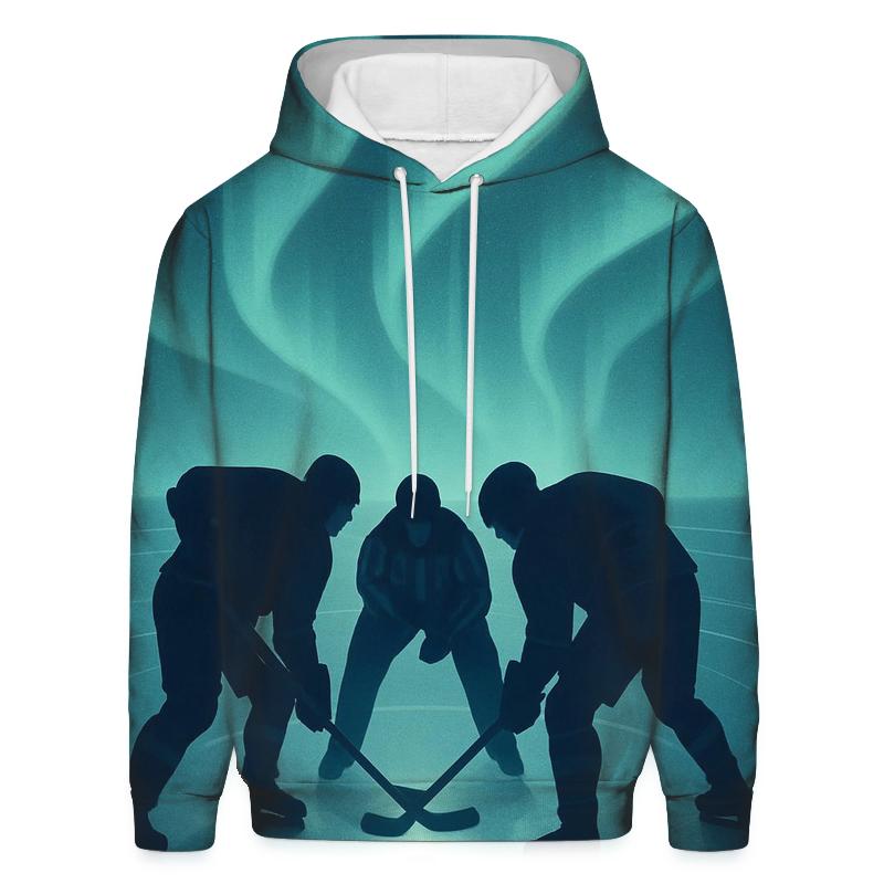 Aurora Ice Hockey Faceoff hoodie styles