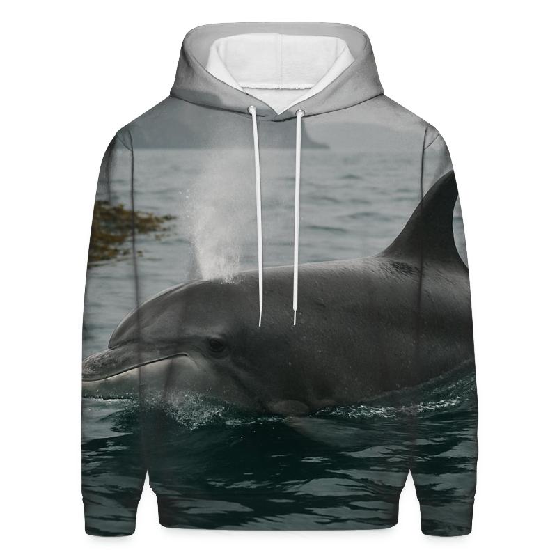Kelpline Patrol Bottlenose Dolphin heavyweight hoodies