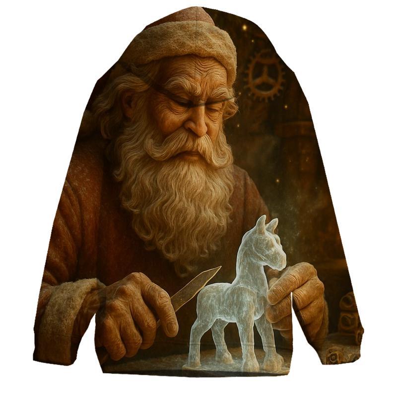 The North Pole Clockwork Carver premium hoodies