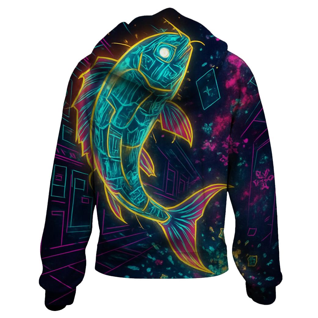 Quantum Koi Arcade hoodies fashion