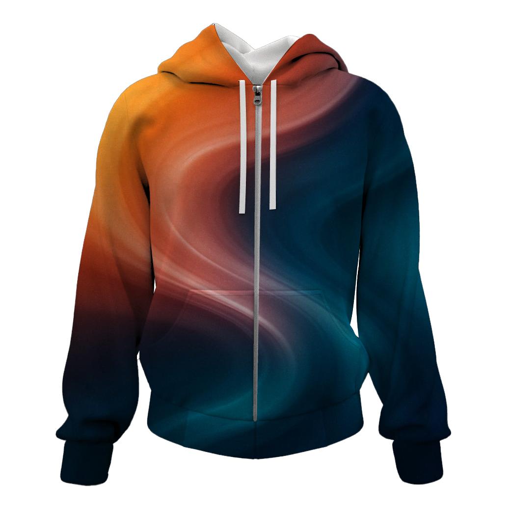 Molten Glass Drift Gradient premium hoodies