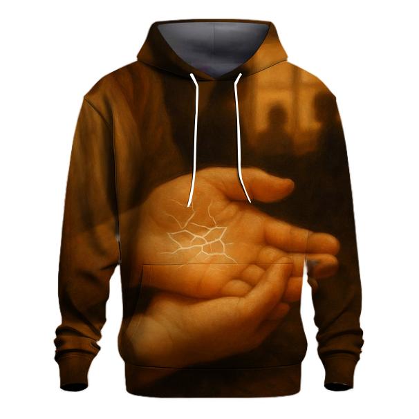The Map In Her Palm A Lifetime Of Safe Returns embroidered hoodies