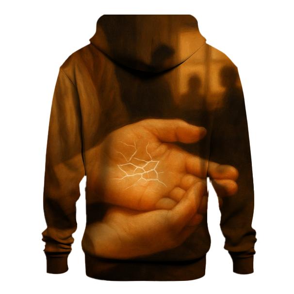 The Map In Her Palm A Lifetime Of Safe Returns embroidered hoodies