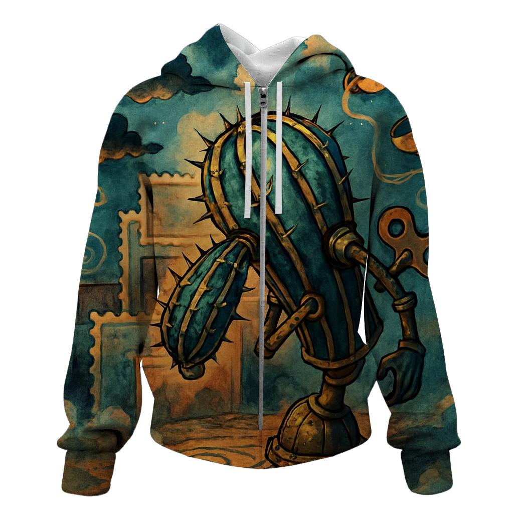 Clockwork Cactus Mirage pullover hoodies
