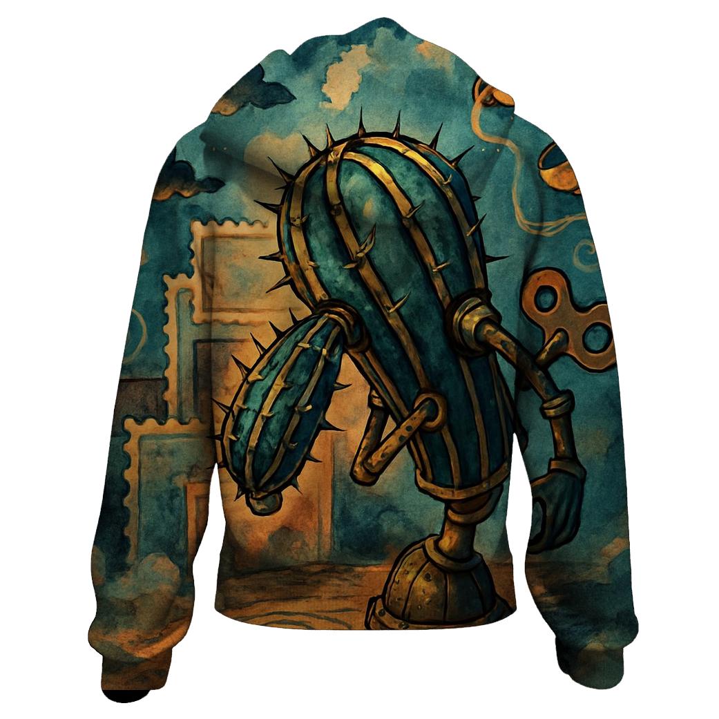 Clockwork Cactus Mirage pullover hoodies