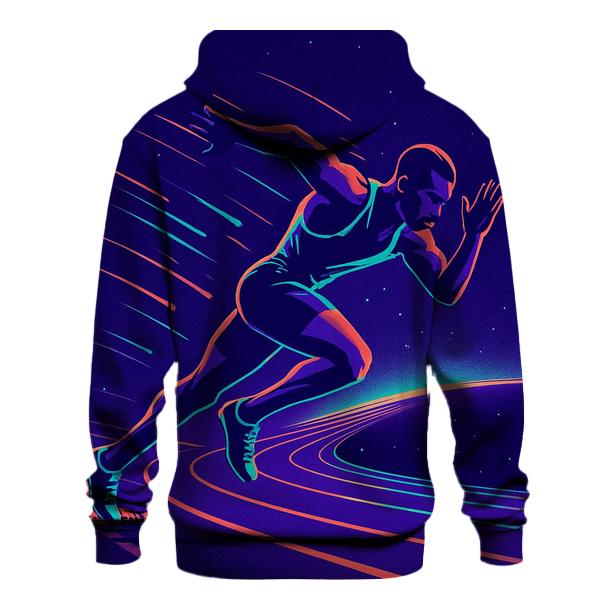 Neon Velocity Sprint Track lightweight hoodies