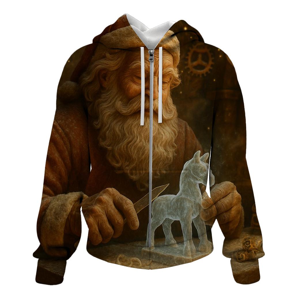 The North Pole Clockwork Carver zip-up hoodies