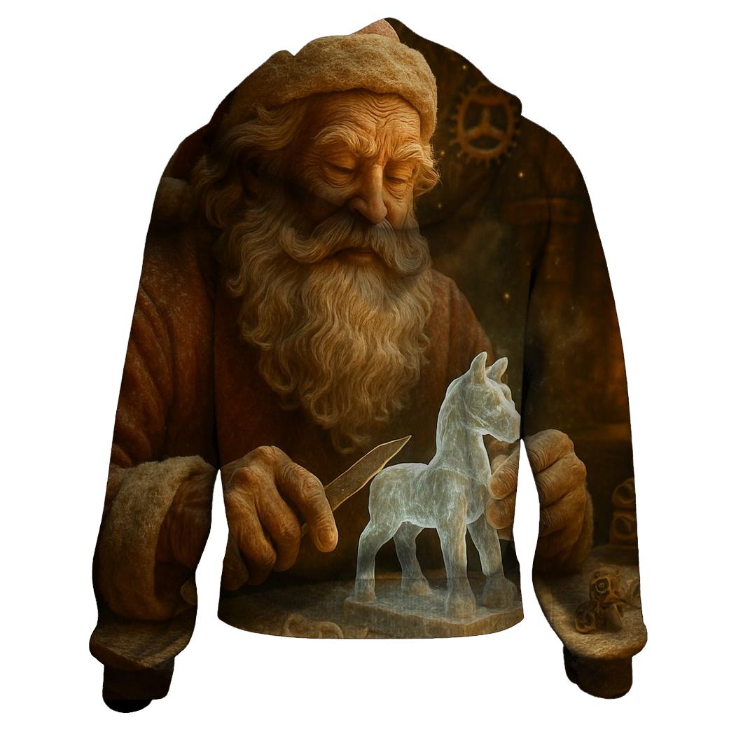 The North Pole Clockwork Carver zip-up hoodies