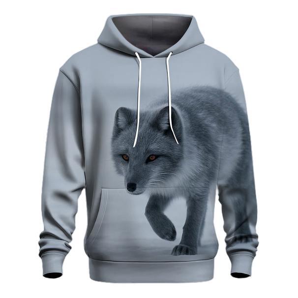 Frost Pause Arctic Fox heavyweight hoodies