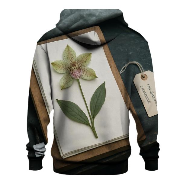 Herbarium Sheet Pressing Wild Orchids In A Cloud Forest Field Lab lightweight hoodies