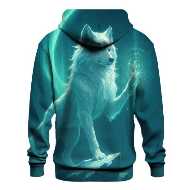 Aurora Gate Sentinel Wolf custom hoodies
