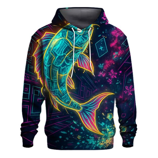 Quantum Koi Arcade hoodie styles