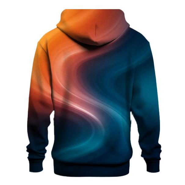 Molten Glass Drift Gradient heavyweight hoodies