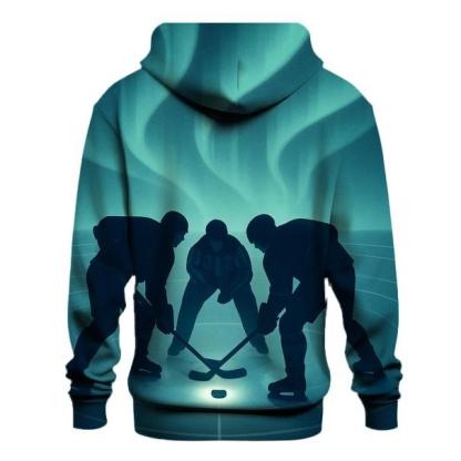 Aurora Ice Hockey Faceoff lightweight hoodies