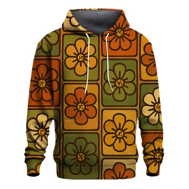 Avocado Kitchen Tile Bloom heavyweight hoodies