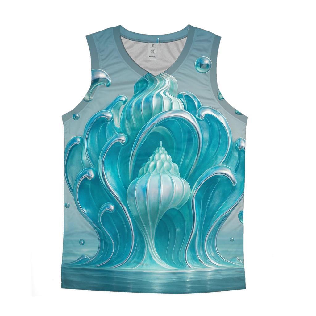 Prism Tide Cathedral graphic print tank tops