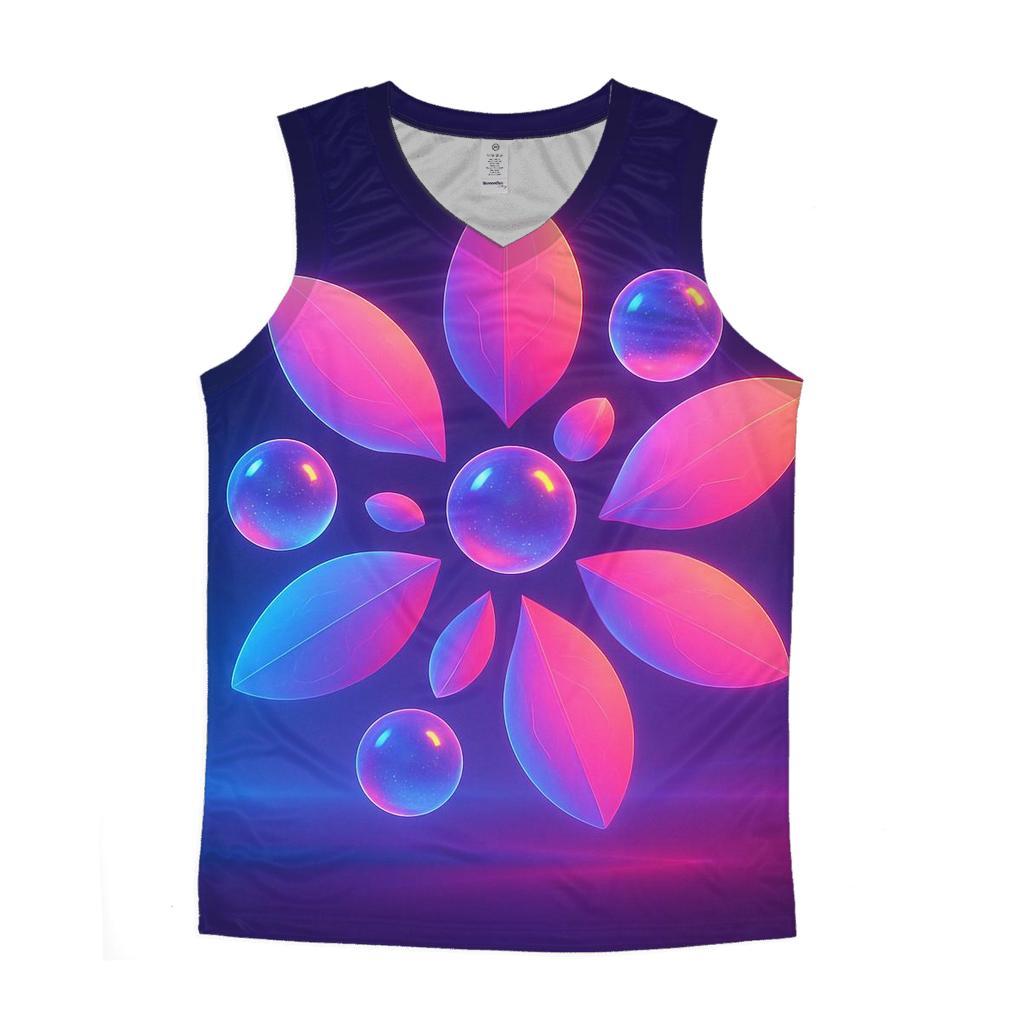 Aurora Circuit Garden trendy fitted tank tops