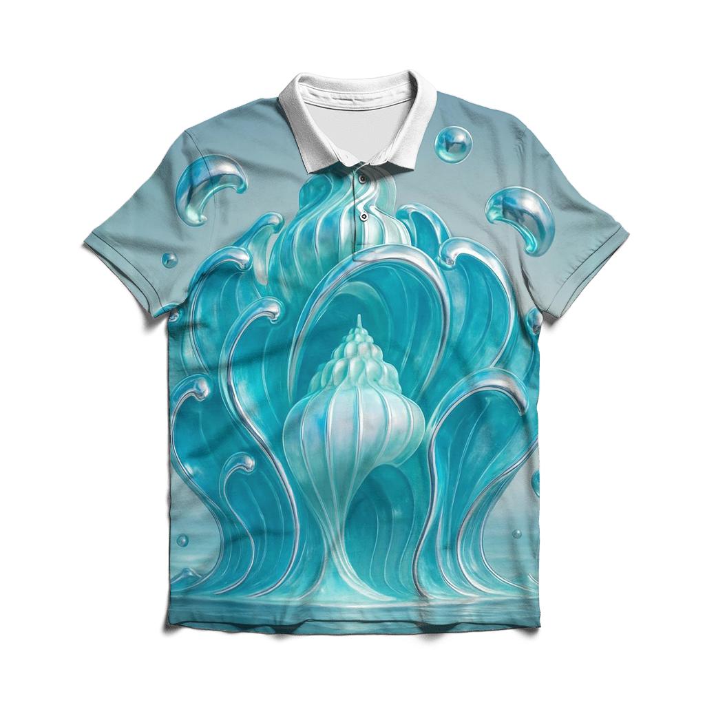 Prism Tide Cathedral premium cotton polo shirts