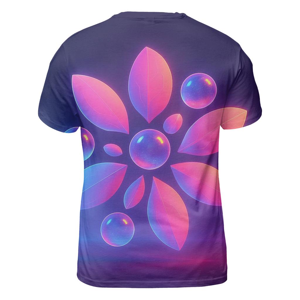 Aurora Circuit Garden creative print fashion shirts