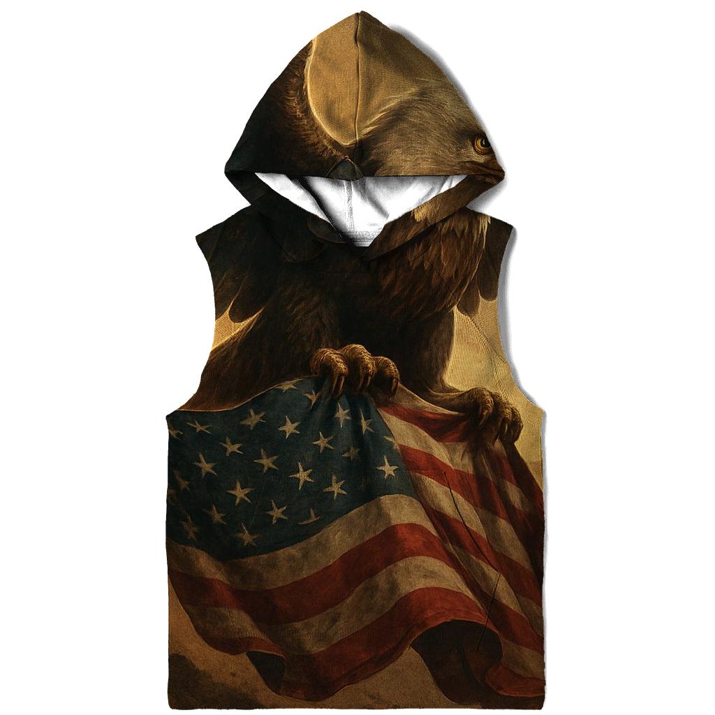 Steel Wings Guarding The Tattered Stars custom hoodies