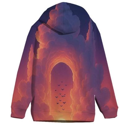 Cloud Cathedral Sunset Lift embroidered hoodies