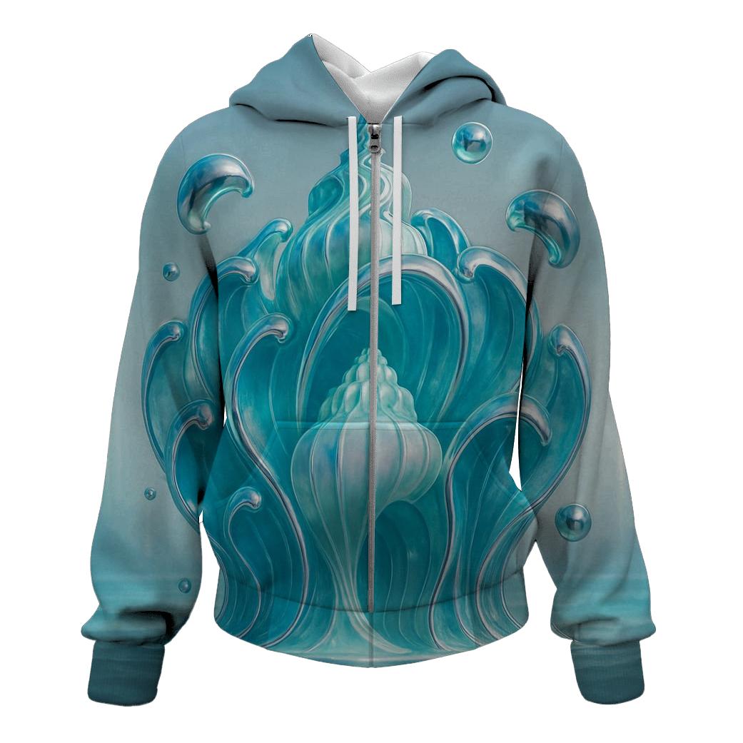 Prism Tide Cathedral embroidered hoodies