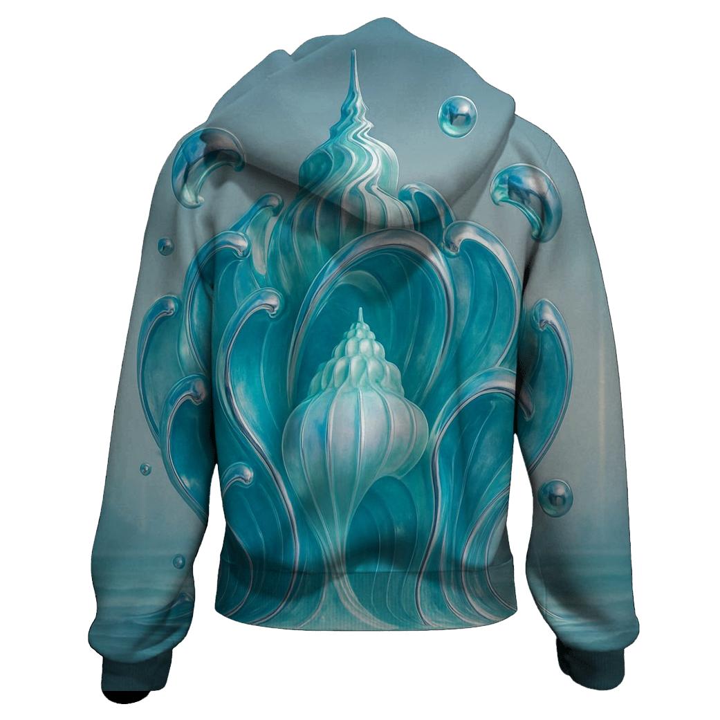 Prism Tide Cathedral embroidered hoodies