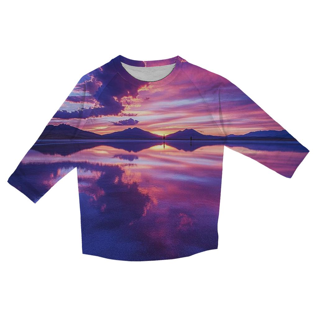 Salar De Uyuni - Uyuni custom 3/4 sleeve shirts