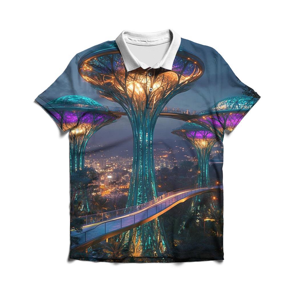 Gardens By The Bay Supertree Grove - Singapore designer slim fit polos