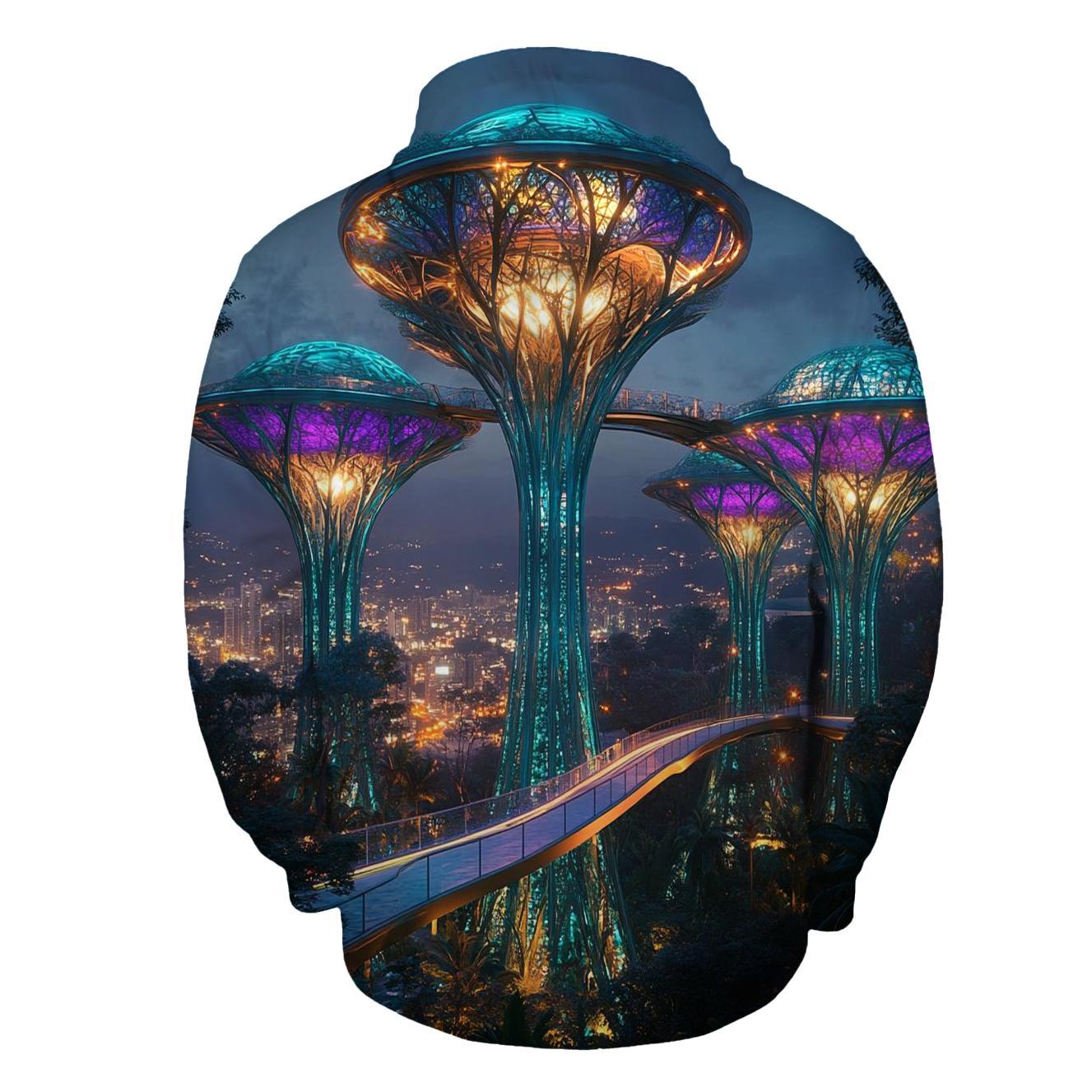Gardens By The Bay Supertree Grove - Singapore designer hoodies