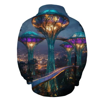 Gardens By The Bay Supertree Grove - Singapore designer hoodies