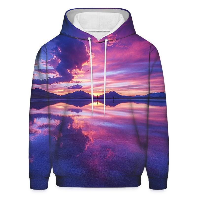 Salar De Uyuni - Uyuni printed hoodies