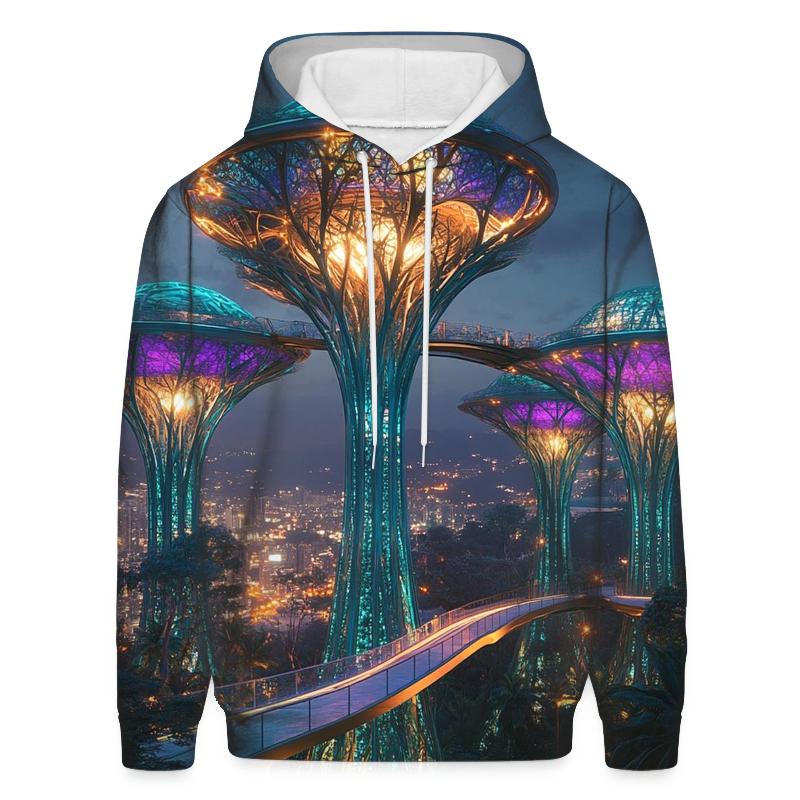 Gardens By The Bay Supertree Grove - Singapore hoodie designs
