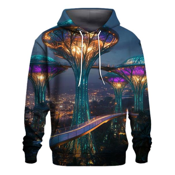 Gardens By The Bay Supertree Grove - Singapore hoodie trends
