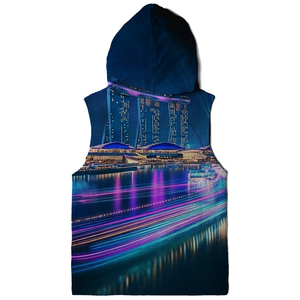 Marina Bay Sands Skyline - Singapore embroidered hoodies