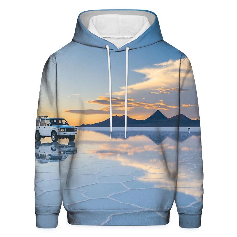 Salar De Uyuni Salt Flats - Uyuni premium hoodies