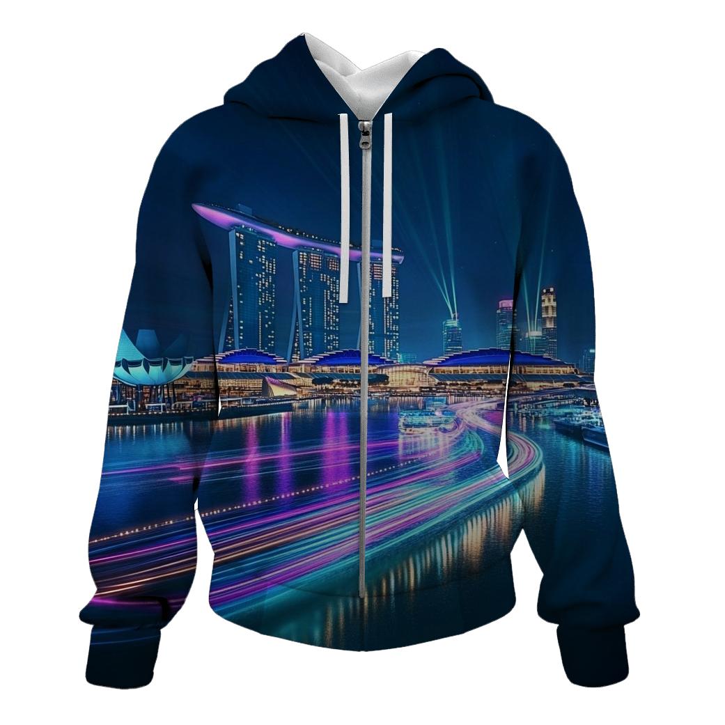 Marina Bay Sands Skyline - Singapore hoodie designs