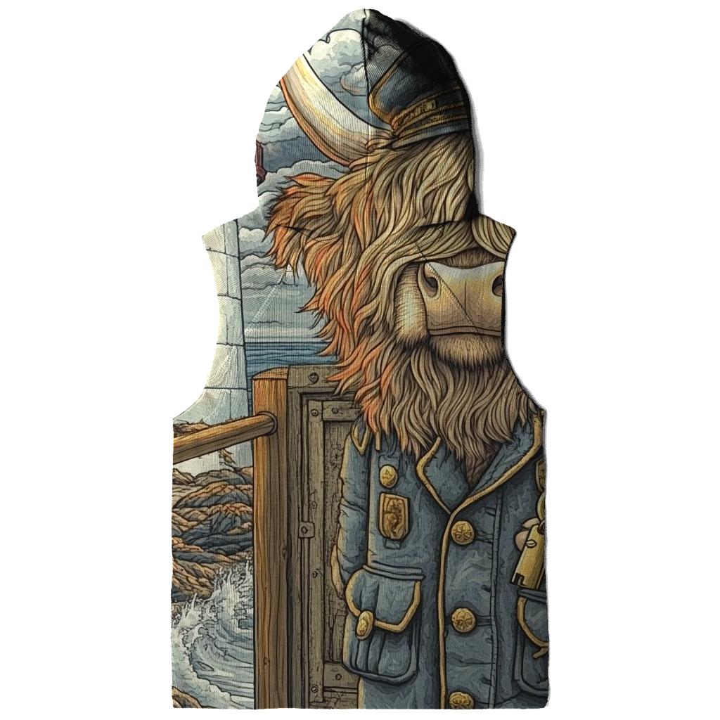 Highland Cow Lighthouse Keeper hoodies fashion