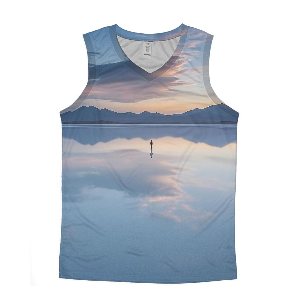 Salar De Uyuni Salt Flats - Uyuni sports performance tank tops