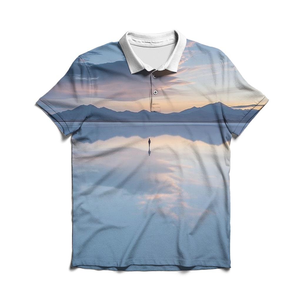 Salar De Uyuni Salt Flats - Uyuni personalized polo shirts