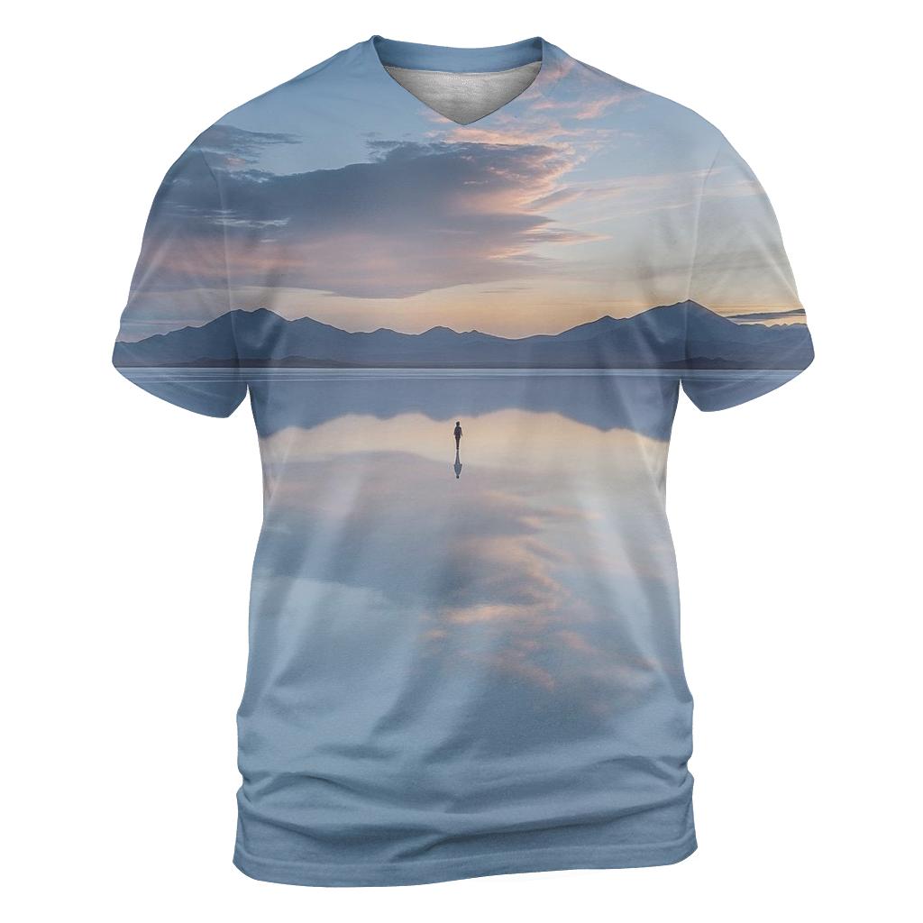 Salar De Uyuni Salt Flats - Uyuni statement graphic shirts