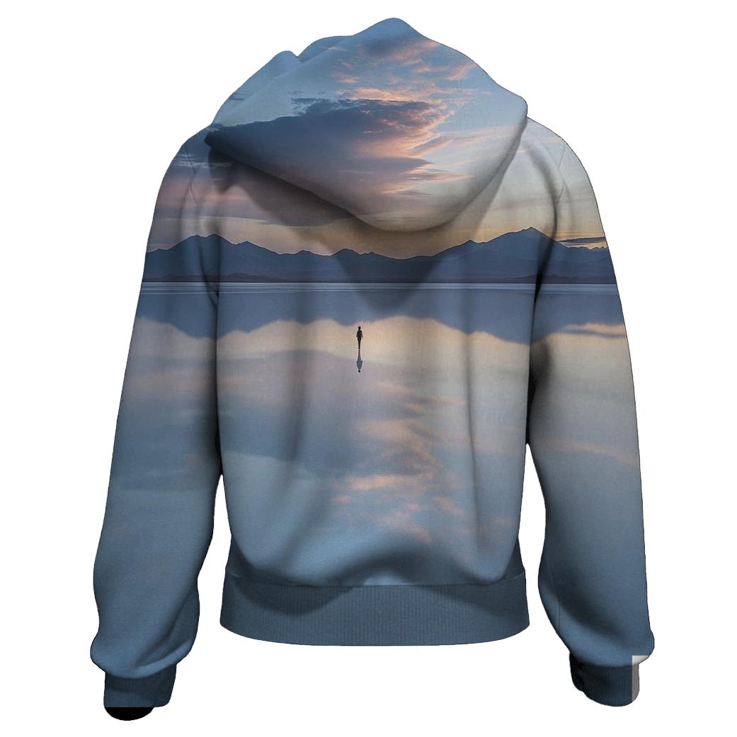 Salar De Uyuni Salt Flats - Uyuni premium hoodies